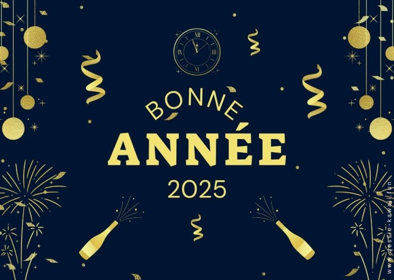 Bonne année 2025 !